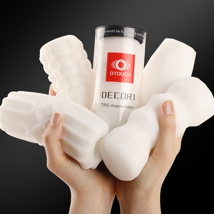 Portable Manual Masturbation Cup Men's Penis Exercise Airplane Bottle