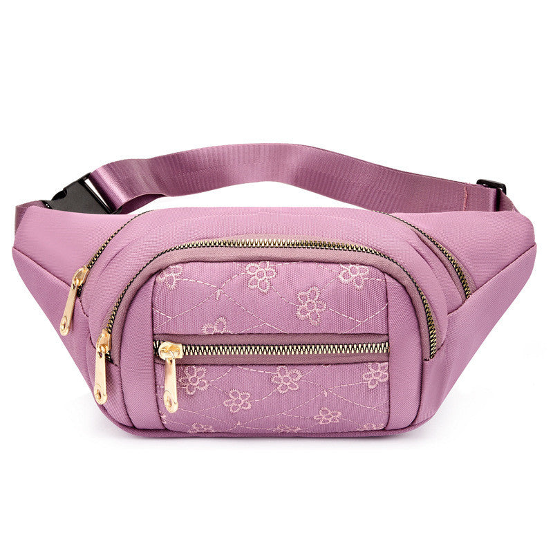 Oxford Cloth Waist Bag Waterproof Large Capacity