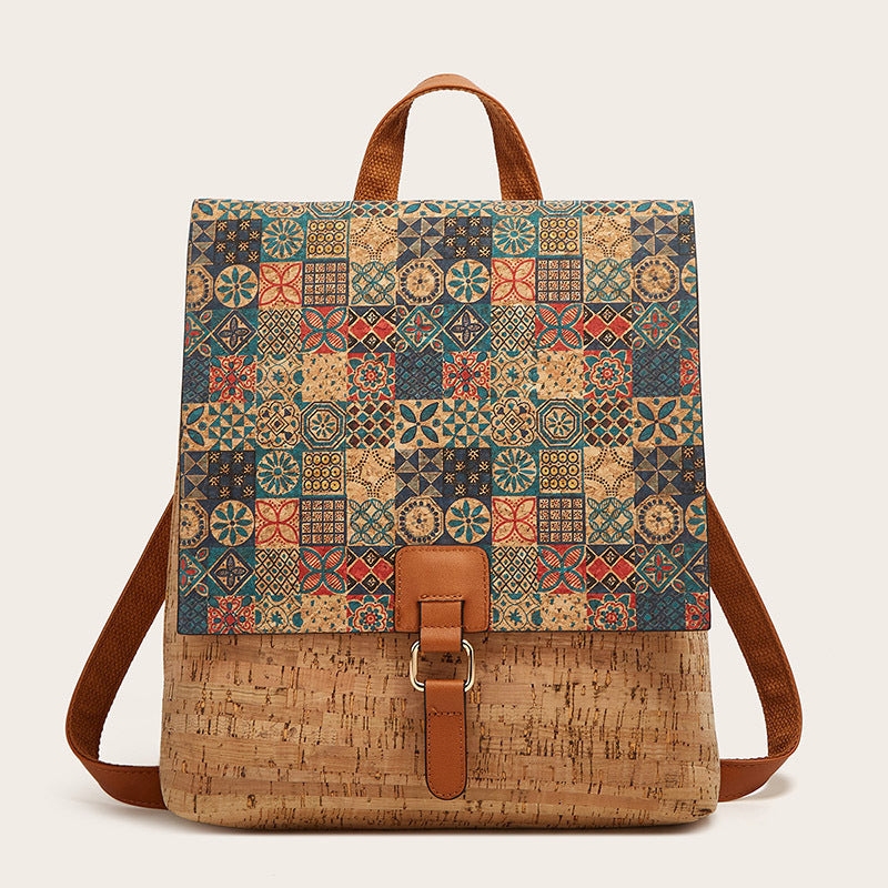 Luxury Fashion High-grade Fashion Retro Printed Backpack