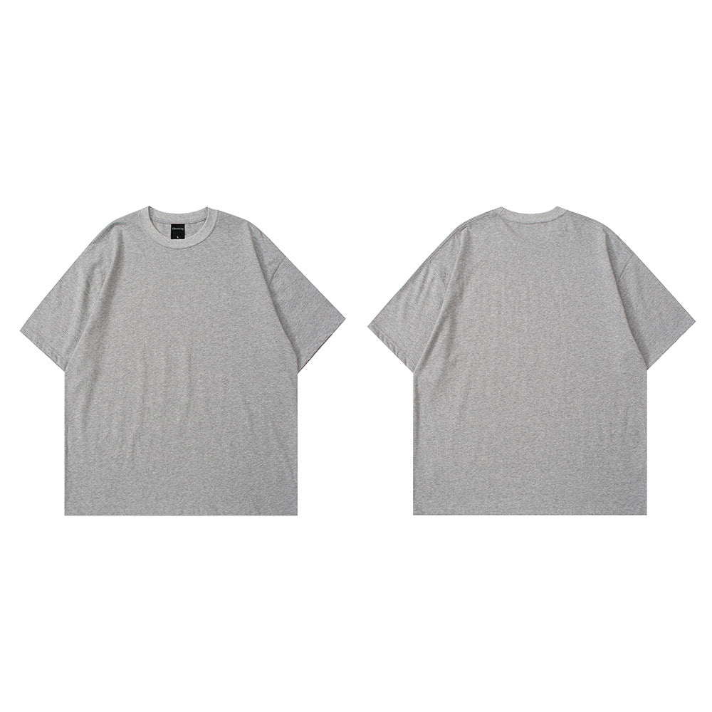 Solid Color BASIC Oversize Cotton T-shirt