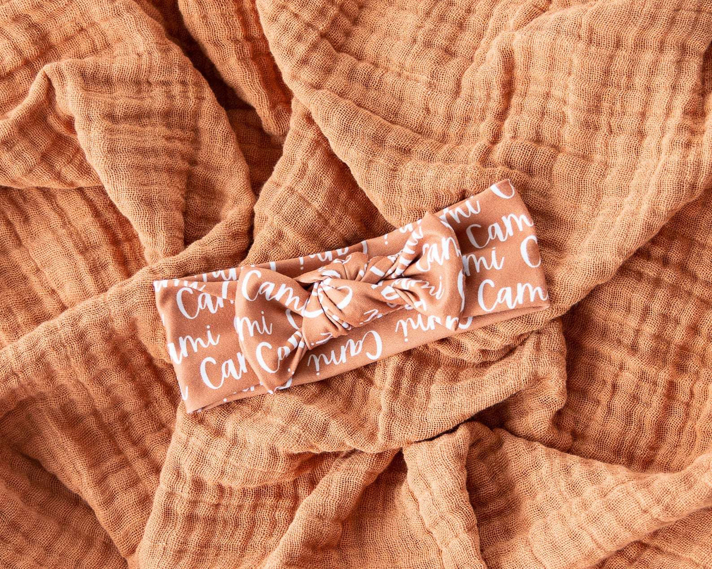 Cotton Double-layer Gauze Blanket Printing Hat Hair Band