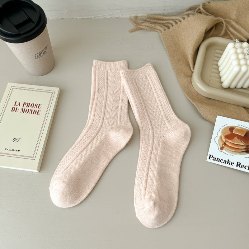 Womens Thick Insulated Mid-calf Stockings