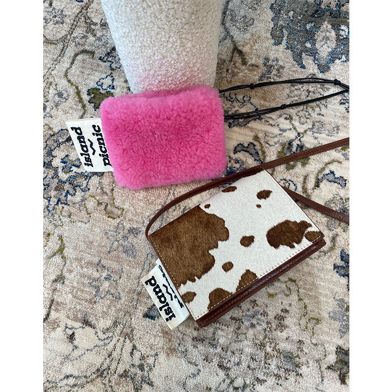 New Cow Small Square Bag