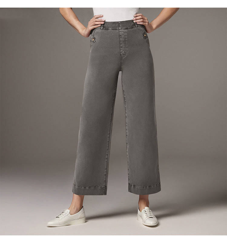 Multi-Color Loose Temperament Casual Women's Pants