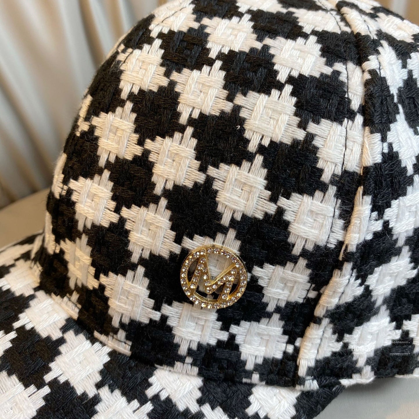 Sunshade Striped Plaid Baseball Hat