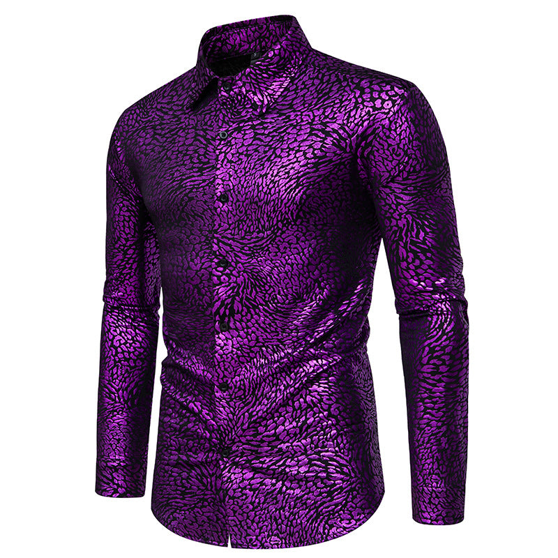 Fashion Men's Long-sleeve Shirt
