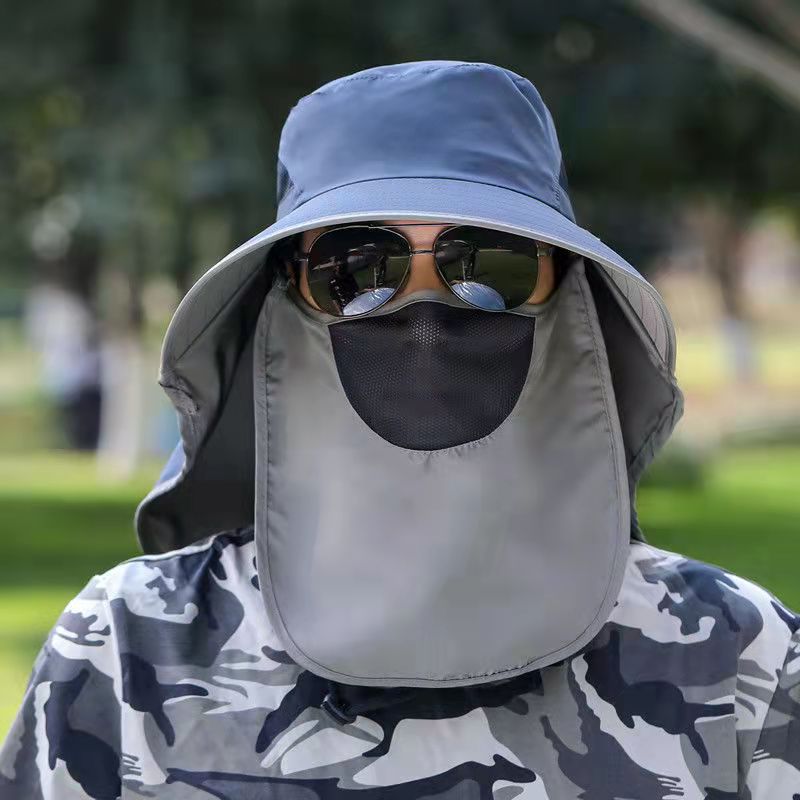 Outdoor UV Protection Fisherman  Sunscreen Hat Cover Face