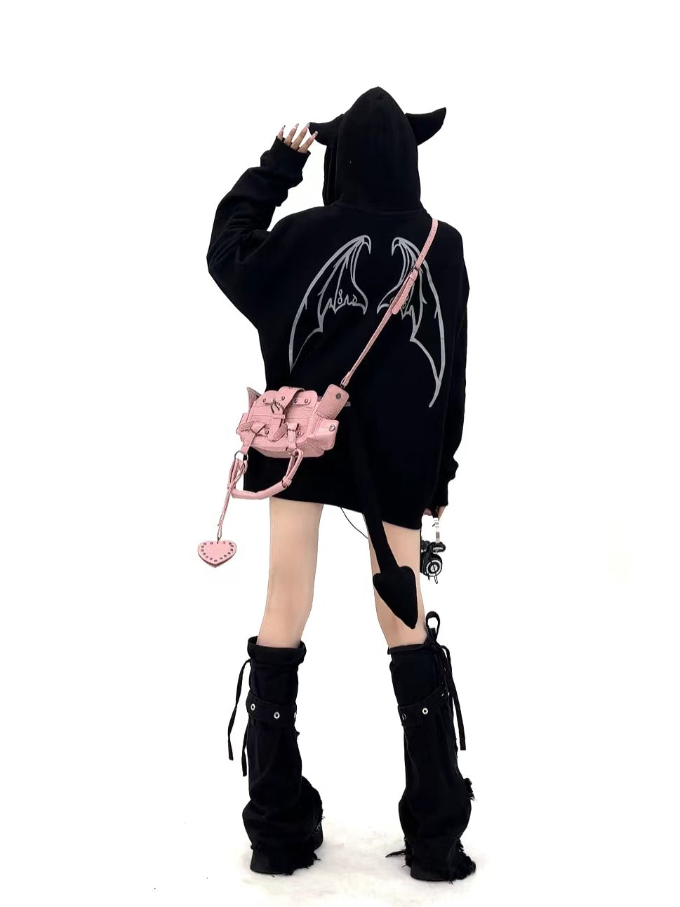 American Spice Girl Top Loose Printing Sweater