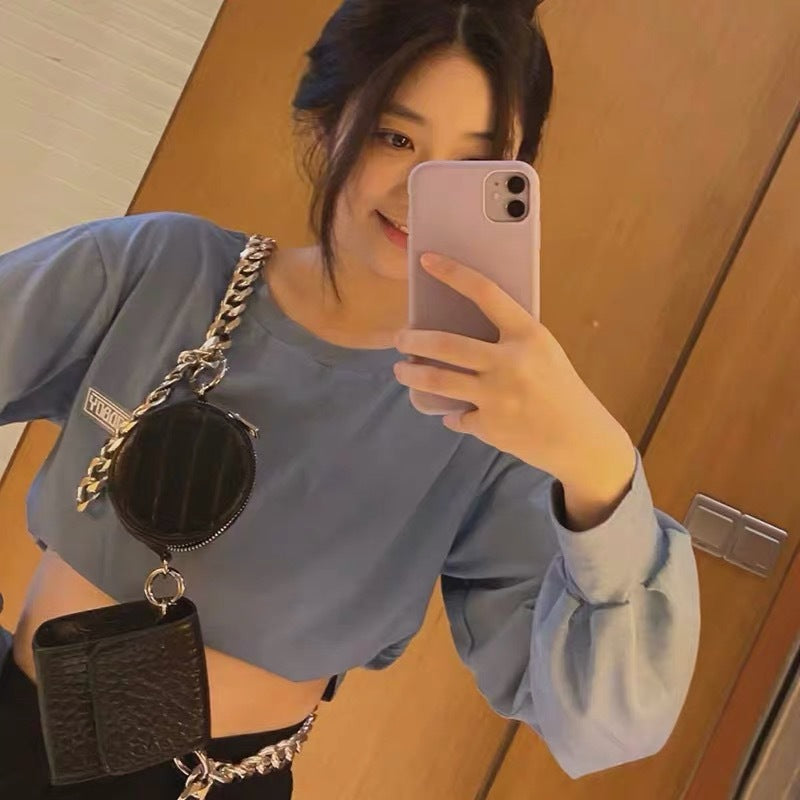 Street Trend Chain Diagonal Small Square Bag