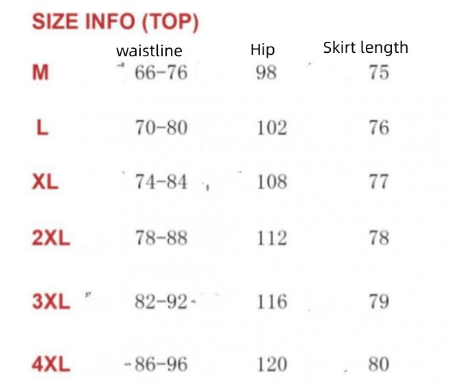 Autumn And Winter Plus Size Women's Clothes Skirt