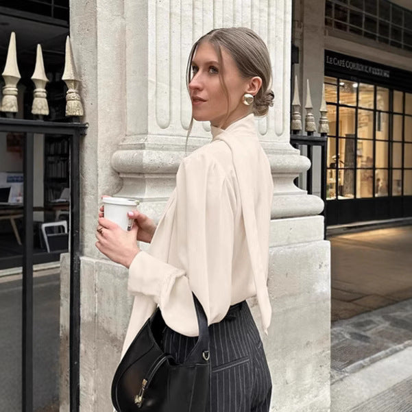 All-season Versatile And Elegant Top For Spring And Summer Commutes