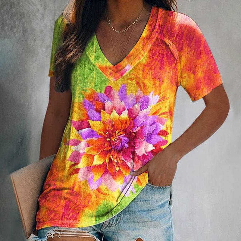 3D Printed Loose Short Sleeve