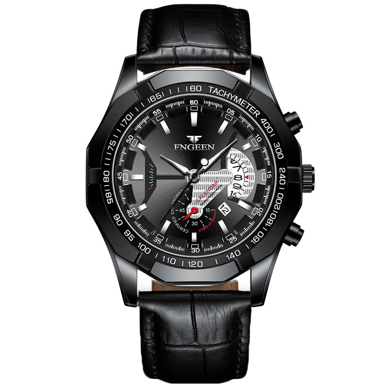 Men's Luminous Calendar Fashion Net Red Business Watch