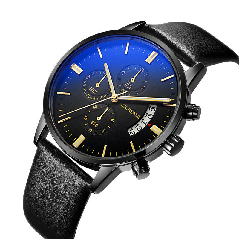 Multifunctional six-hand men's watch