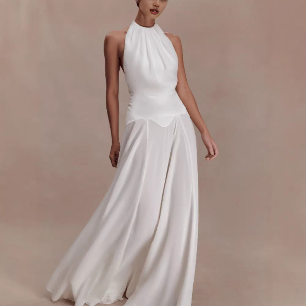 New Elegant Off-shoulder Long Party Dress