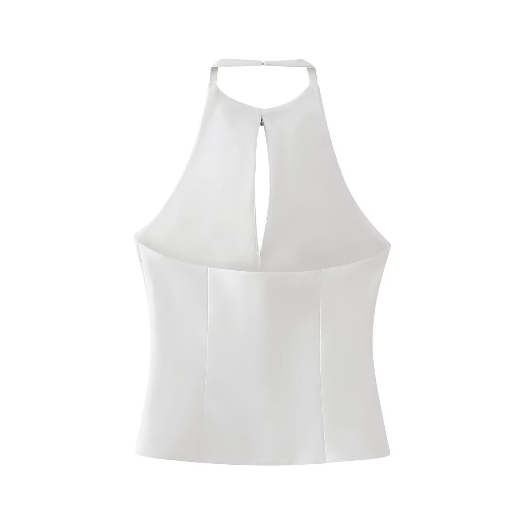 Women's Fashion Jewelry Bowknot Decoration Hanging Collar Top