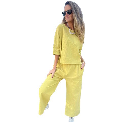 Stylish Minimalist And Relaxed Fit Womens Set