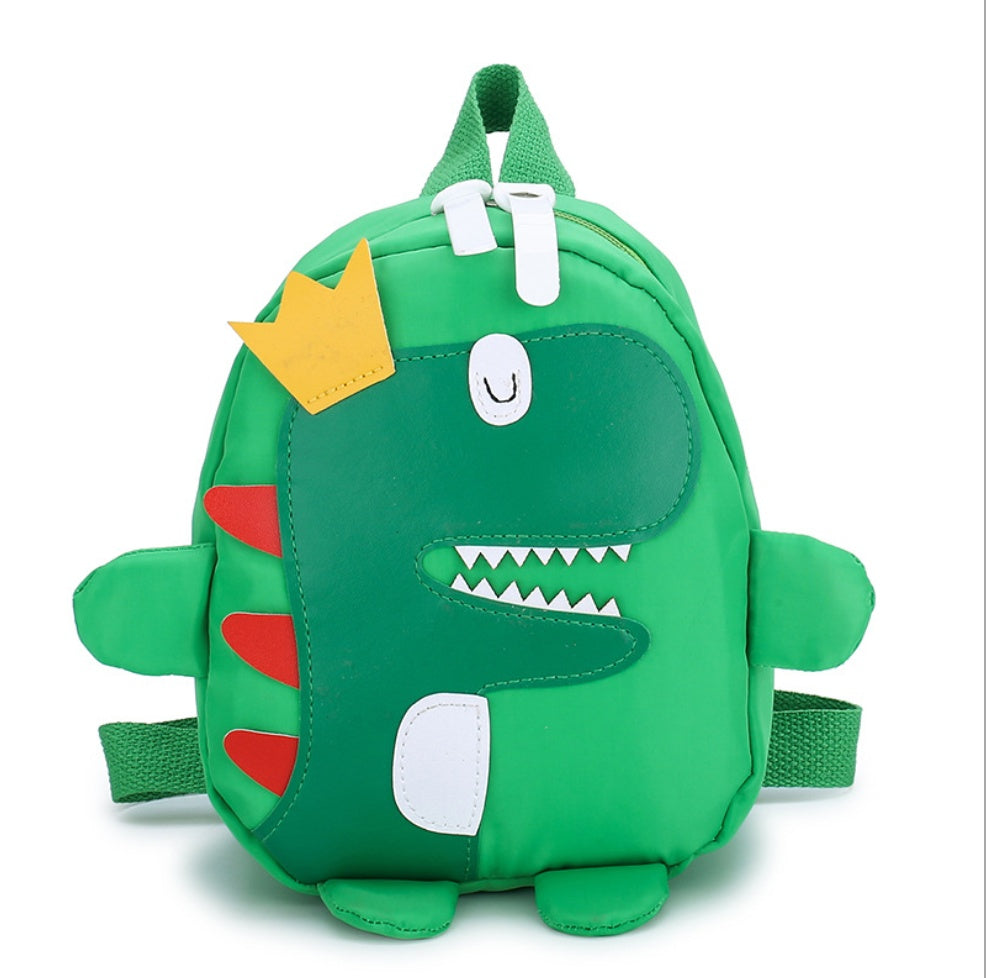 Happy Crown Dinosaur Skoletaske Rygsæk