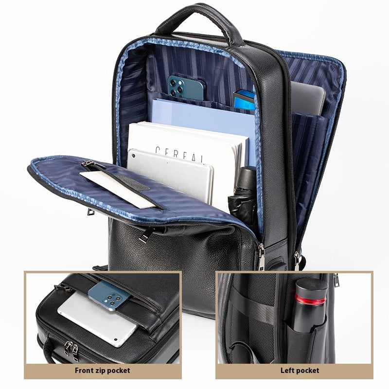Genuine Leather Men's New Backpack