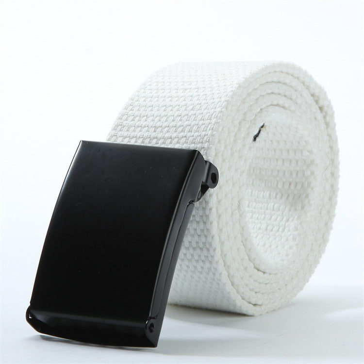 Hip Hop Belt Woven Canvas Pants Belt