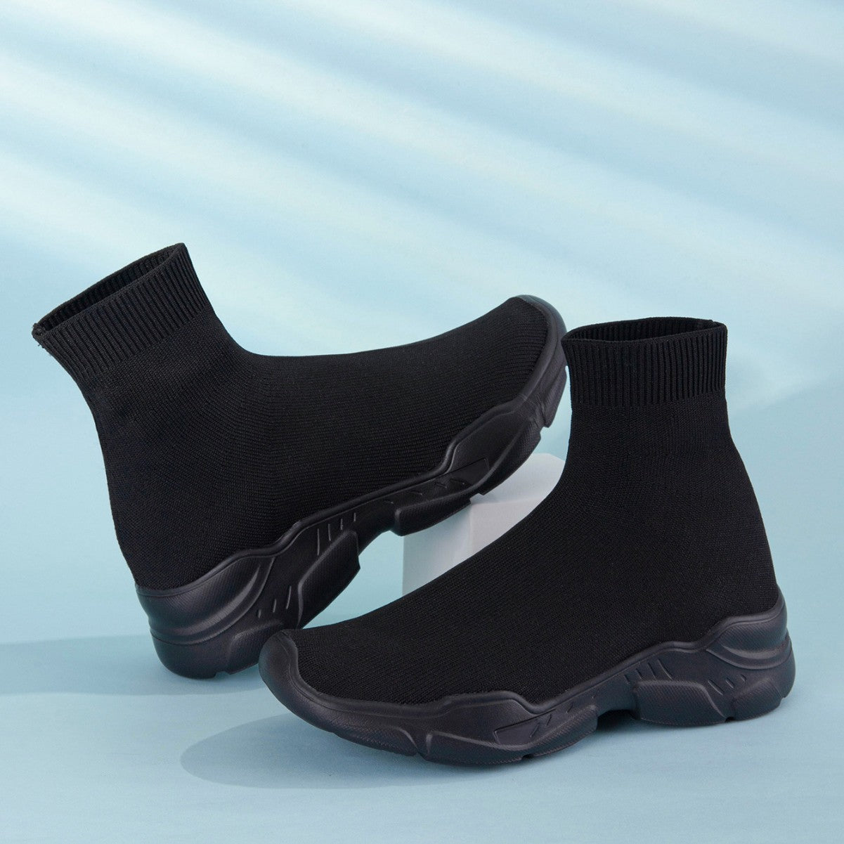 Thick-soled Versatile Street Slip-on Casual Shoes