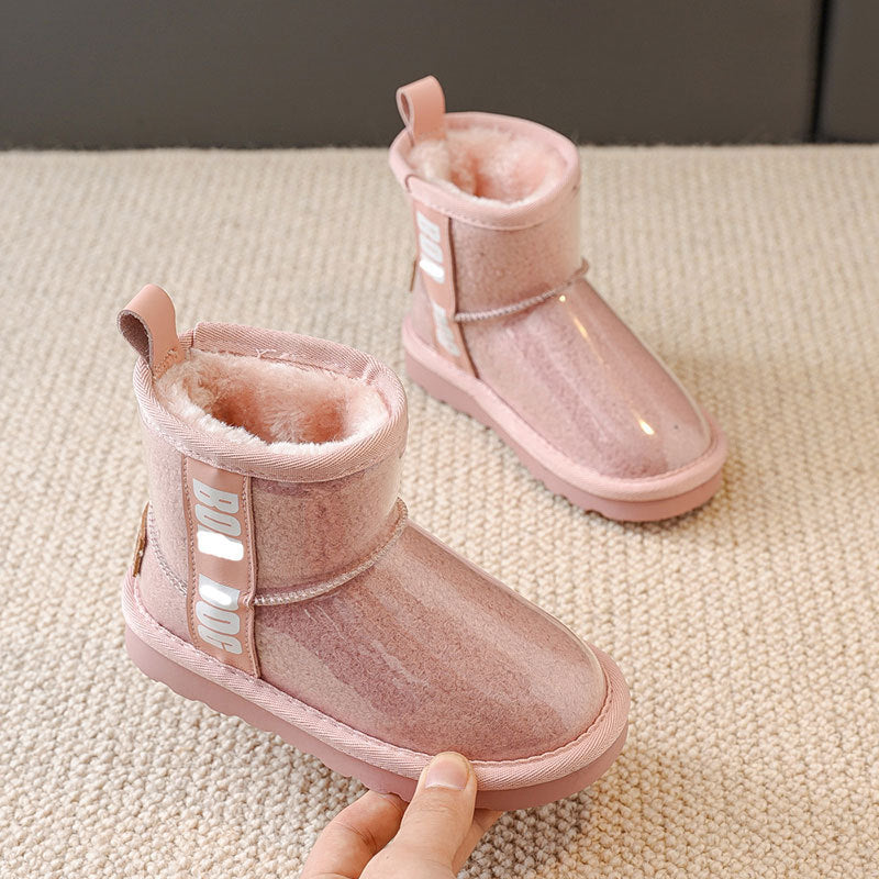 Fleece Thickened Large Cotton Shoes