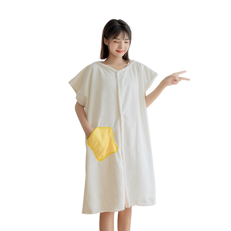 Jumpsuit Cap Design Does Not Fade Water-absorbing Quick-drying