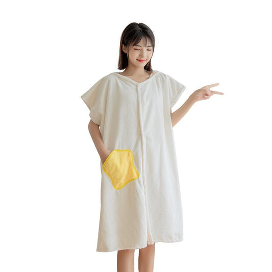 Jumpsuit Cap Design Does Not Fade Water-absorbing Quick-drying