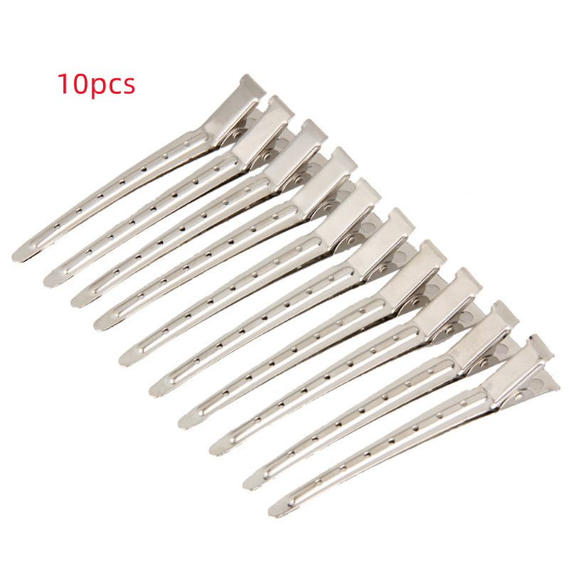 Fashion Hairdressing Stainless Steel Duckbill Clip