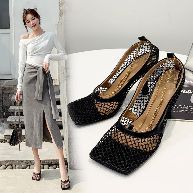 Shallow sandals