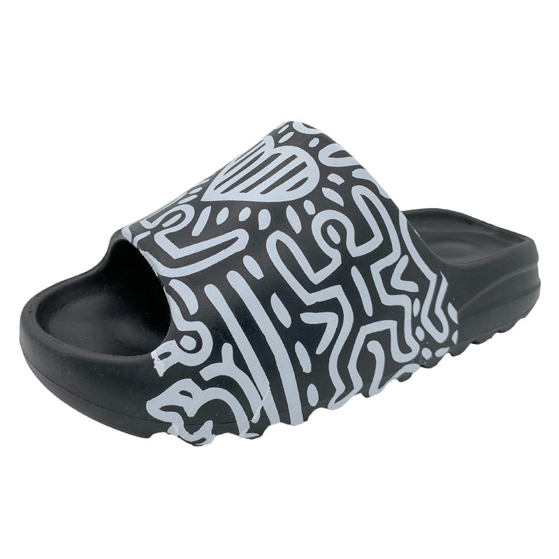 Outdoor Wear Thick-Soled Tide Brand Vietnamese Beach Shoes Sandals Flip Flops