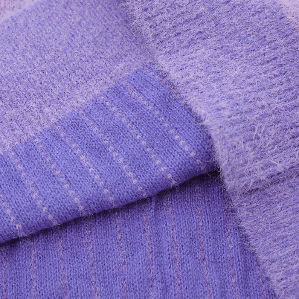 Rendering Gradient Sweater Løs Casual Herre