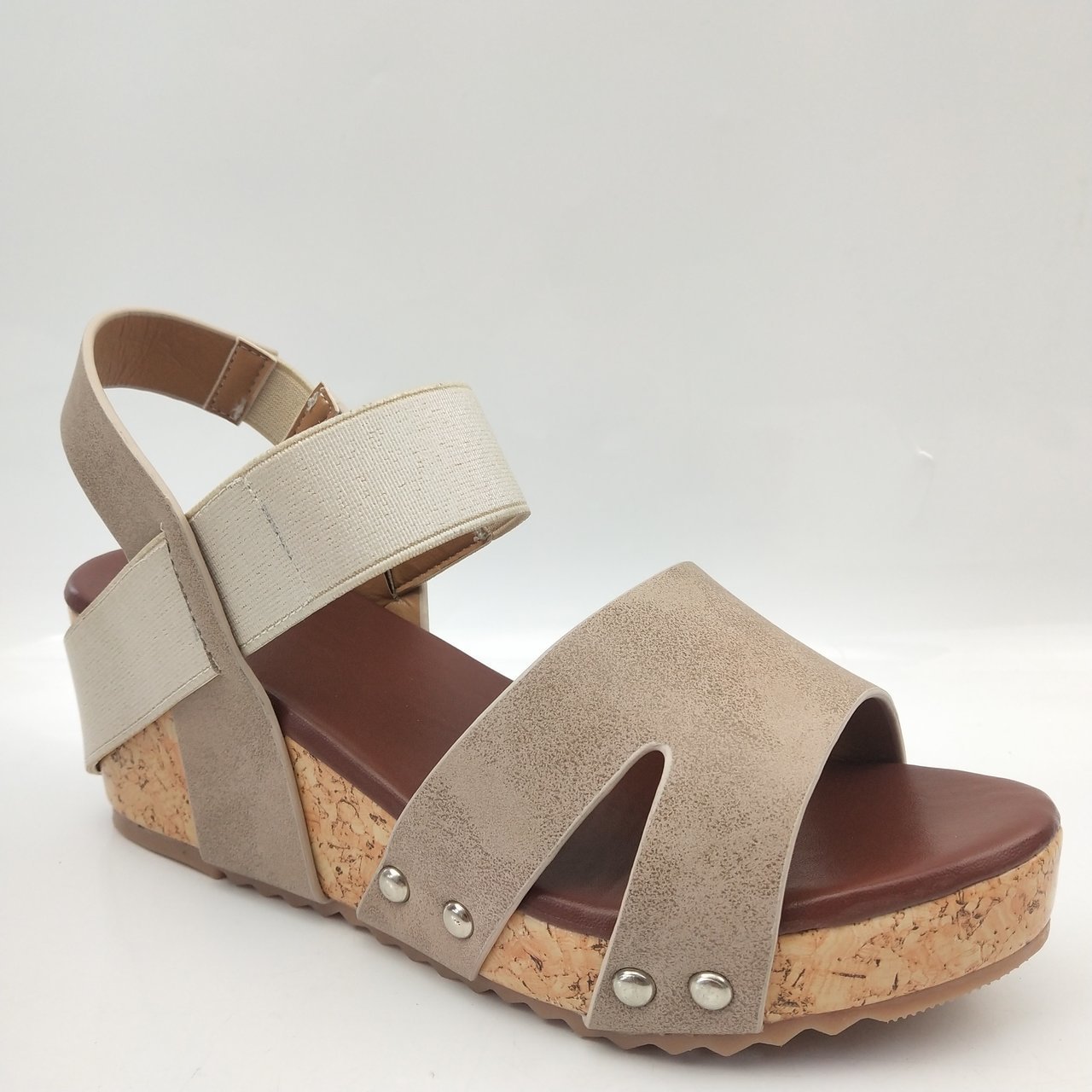 Muffin thick platform wedge sandals
