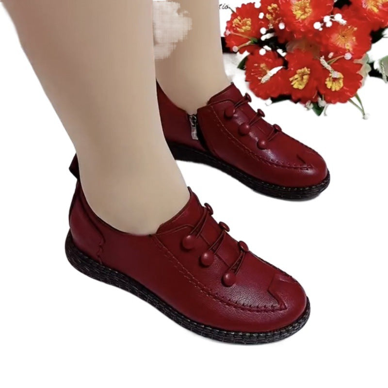 Non-slip Soft Bottom Beef Tendon Bottom Outdoor All-matching Pumps