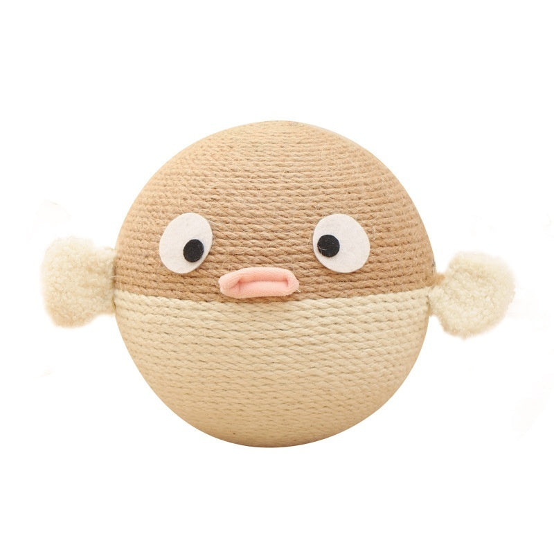 Puffer Leakage Food Feeder Funny Toy Relieving Stuffy Dogs And Cats Tumbler Puzzle