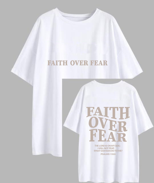 Letter Printed T-shirt Women's Fashion Casual Loose