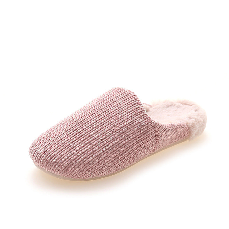 Home Baotou Couple Household Cotton Slippers