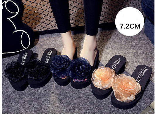 Thick bottom non-slip beach shoes slippers