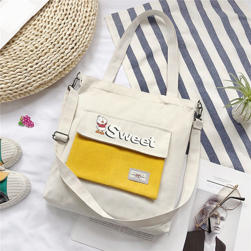 Fashion cartoon messenger bag