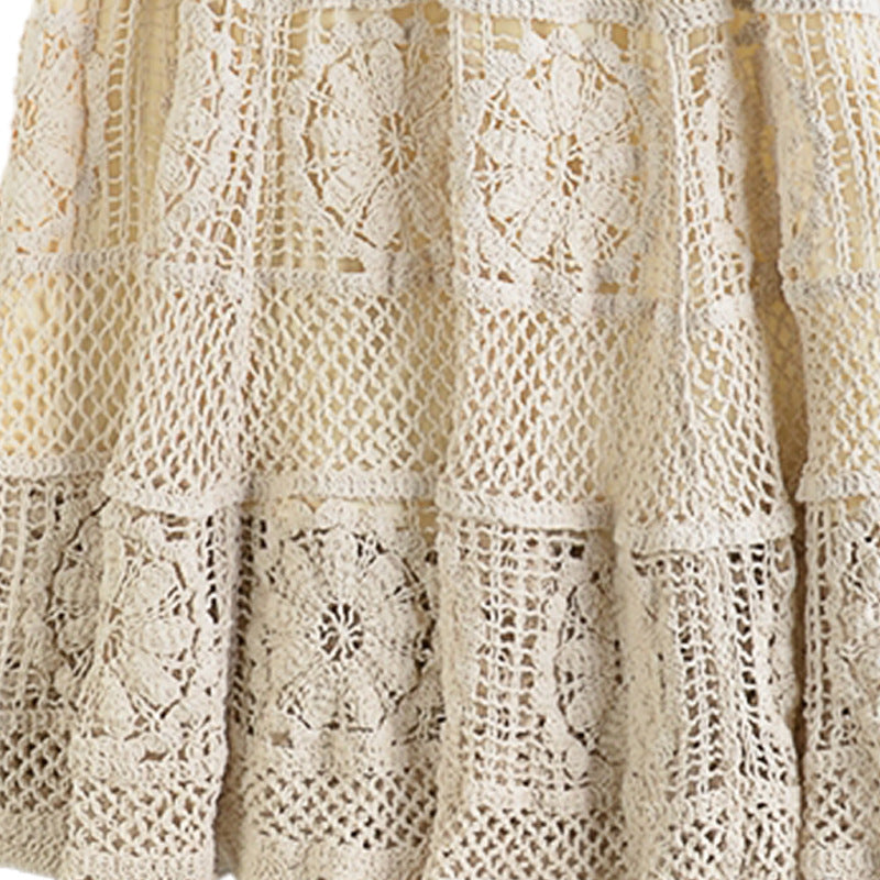 Women's Fashion Loose Hollow Handmade Skirt
