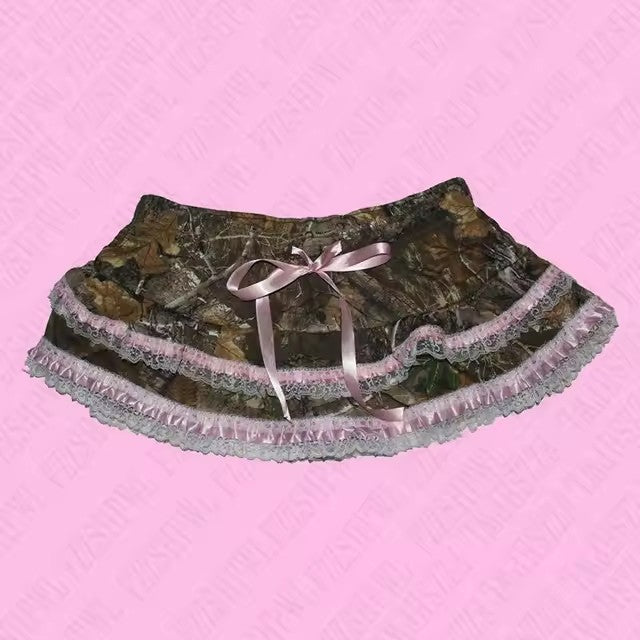 Leopard Print Sexy Hot Girl Skirt Low Waist Fashion Casual