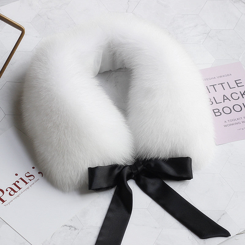 Ladies Winter Detachable Fur Collar