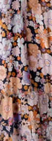 Printed Pleated Pocket Overalls With Straps