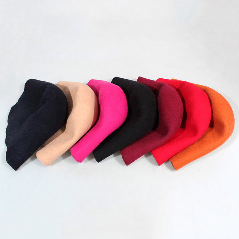 Bell-shaped Woolen Trendy All-match Woolen Hat For Women