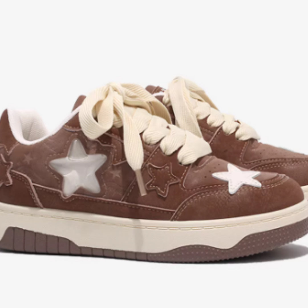 Sporty, Casual, Fashionable, Retro Sneakers, Versatile
