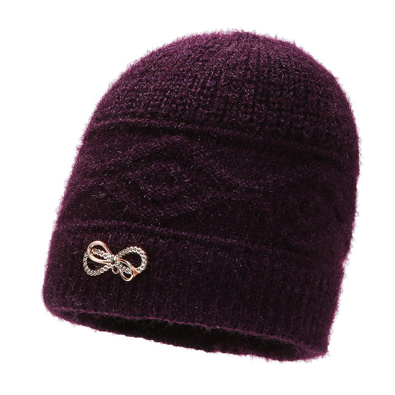 Autumn And Winter Fleece New Thickened Warm Ladies Hat