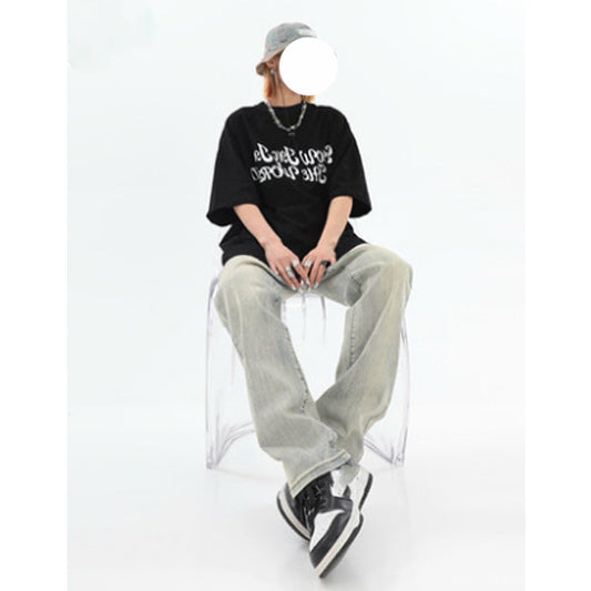 Women's Street Wash Distressed Casual Pants