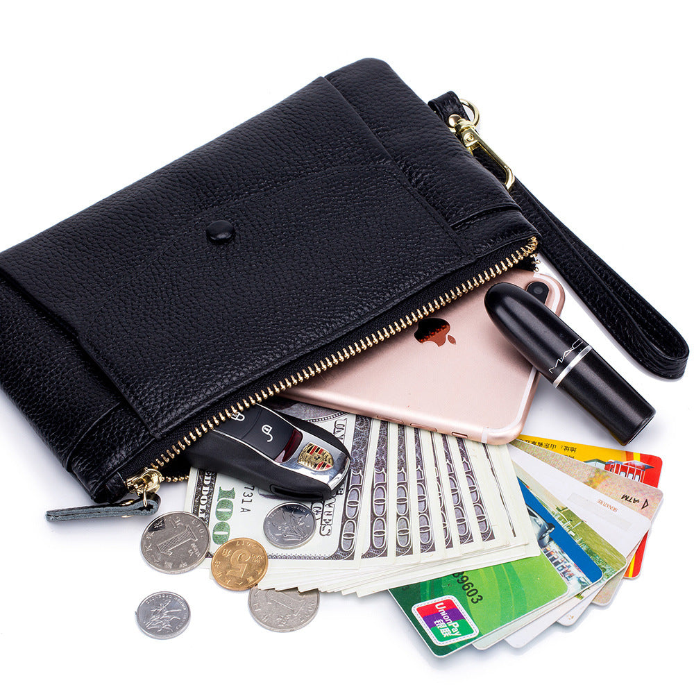 Simpel ultratynd lang clutch til damer