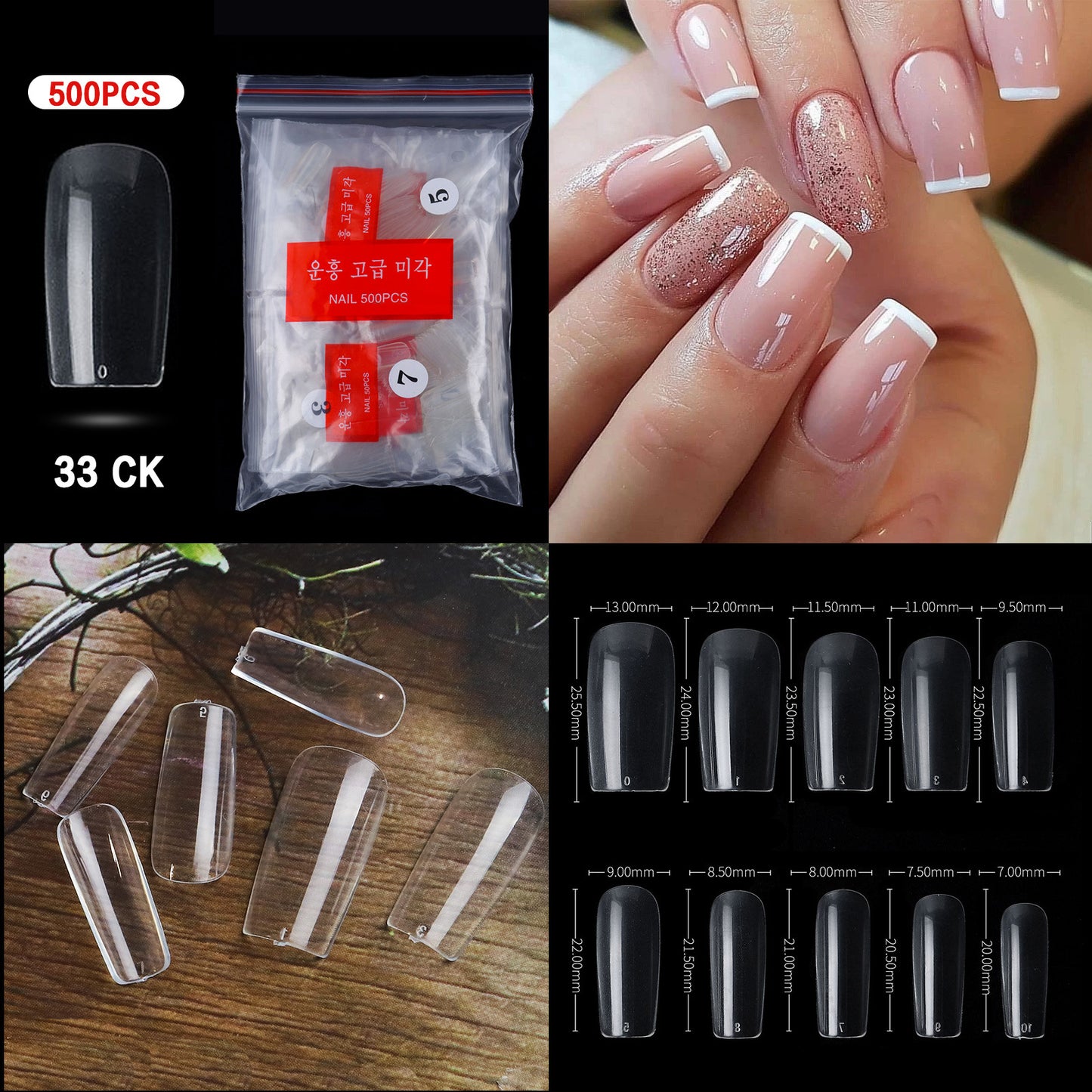 French Pointed Non-marking Ballet Transparent