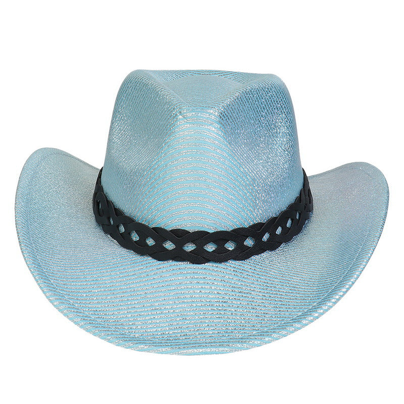 Perlemors Cowboyhat Bold Fest Topper Performance Rekvisitter Kasket